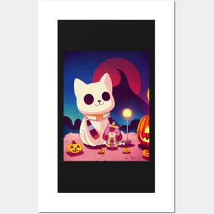 bee and puppycat halloween Posters and Art